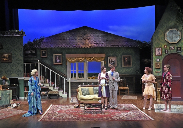 Photo Flash: First Look at THE COTTAGE, Opening Tonight at Queens Theatre Image