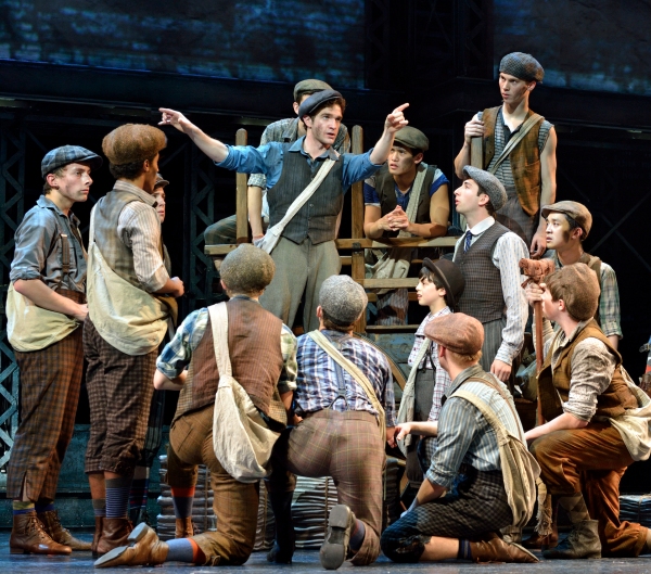 Photo Flash: First Look at Dan DeLuca, Stephanie Styles & More in NEWSIES National Tour!  Image