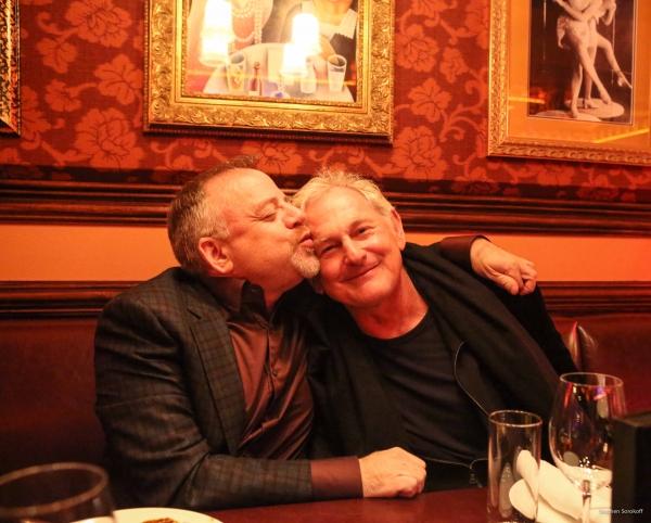 Photo Flash: Hugh Jackman, Victor Garber, Jerry Mitchell, Diane Sawyer and More Visit Jack O'Brien at 54 Below Image
