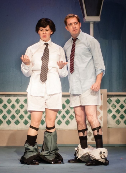 Photo Flash: First Look at ONE MAN, TWO GUVNORS at Rivertown Theaters 