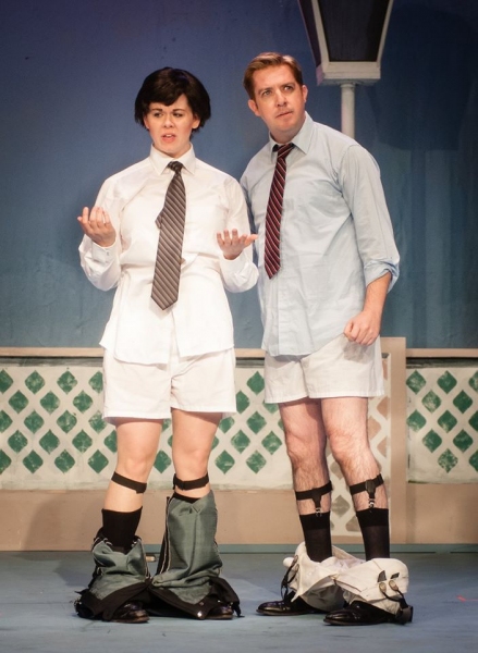 Photo Flash: First Look at ONE MAN, TWO GUVNORS at Rivertown Theaters Image