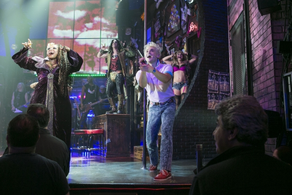 Photo Coverage: BIG BROTHER's Frankie J. Grande Joins Broadway's ROCK OF AGES! Image