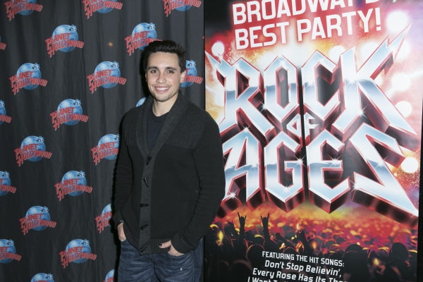 Photo Coverage: BIG BROTHER's Frankie J. Grande Joins Broadway's ROCK OF AGES! Image