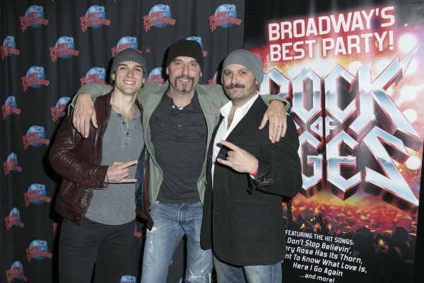 Photo Coverage: BIG BROTHER's Frankie J. Grande Joins Broadway's ROCK OF AGES! Image