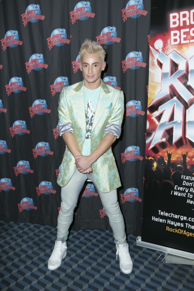 Photo Coverage: BIG BROTHER's Frankie J. Grande Joins Broadway's ROCK OF AGES! Image