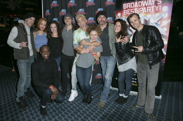 Photo Coverage: BIG BROTHER's Frankie J. Grande Joins Broadway's ROCK OF AGES! Image