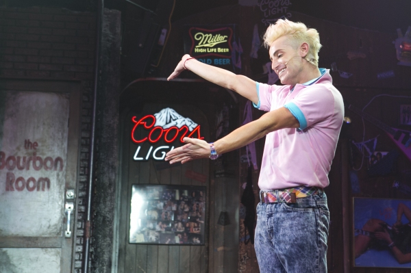 Photo Coverage: BIG BROTHER's Frankie J. Grande Joins Broadway's ROCK OF AGES! Image