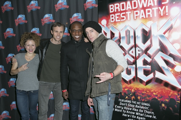 Photo Coverage: BIG BROTHER's Frankie J. Grande Joins Broadway's ROCK OF AGES! Image
