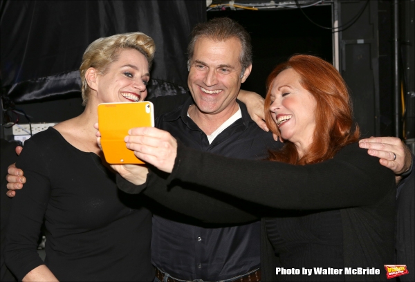 Cady Huffman, Marc Kudisch and Carolee Carmello Photo
