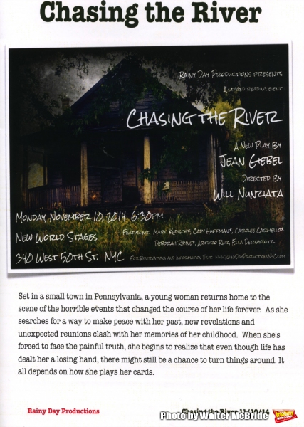 Photo Coverage: Inside CHASING THE RIVER Reading at New World Stages! Image