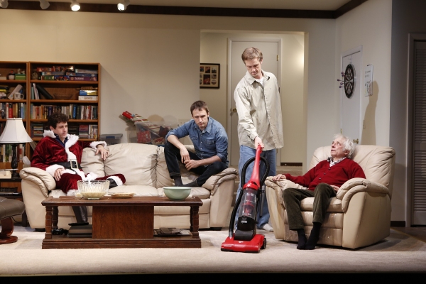 Photo Flash: First Look at STRAIGHT WHITE MEN at the Public Image