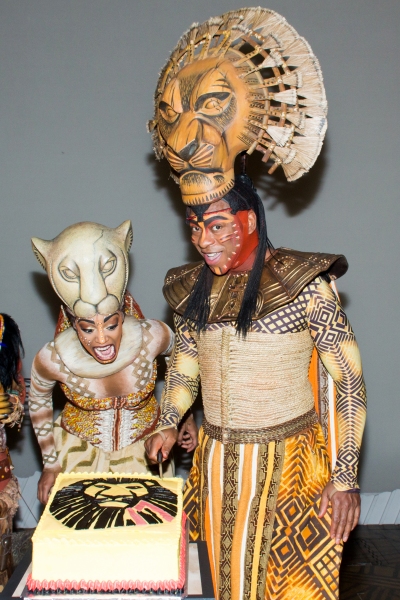 Photo Coverage: THE LION KING Celebrates 17 Years on Broadway! Image