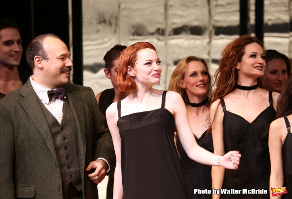 Photo Coverage: Willkommen! A Stunning Emma Stone Debuts in CABARET  Image