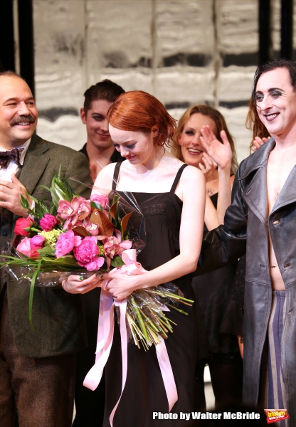 Photo Coverage: Willkommen! A Stunning Emma Stone Debuts in CABARET  Image