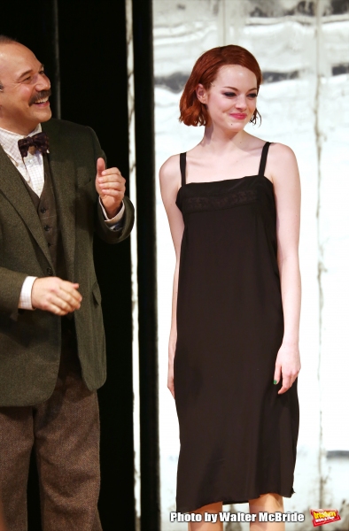 Photo Coverage: Willkommen! A Stunning Emma Stone Debuts in CABARET  Image