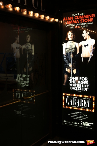 Photo Coverage: Willkommen! A Stunning Emma Stone Debuts in CABARET  Image