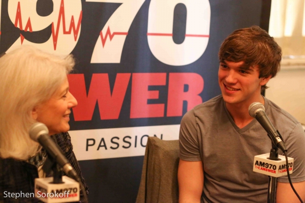Photo Coverage: THE LAST SHIPS's Collin Kelly-Sordelet Visits Backstage with Peter LeDonne Image