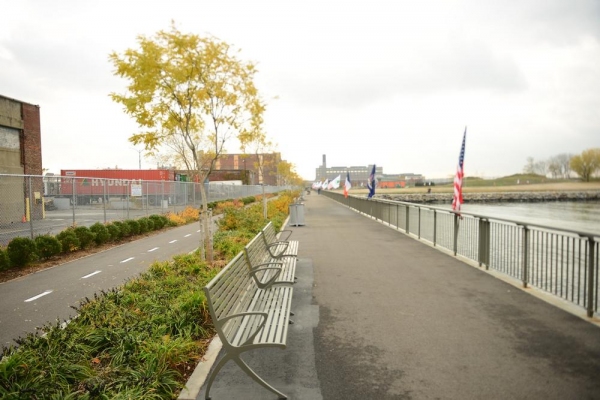 Photo Flash: NYC Parks Cuts Ribbon on New Bush Terminal Piers Park 