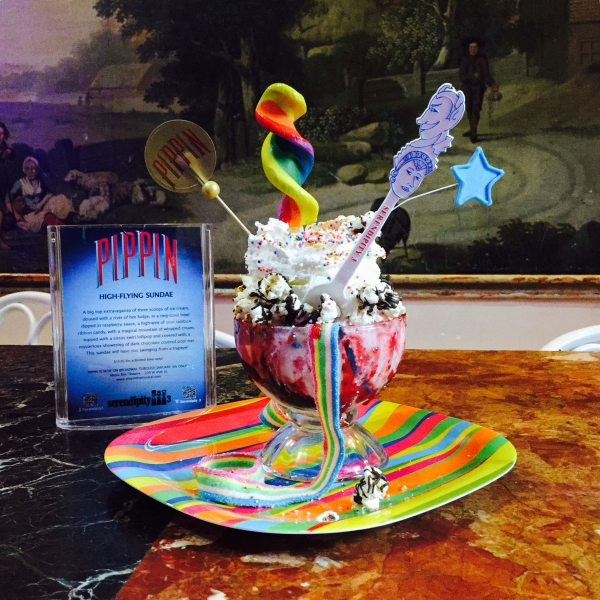 Photo Flash: NYC's Serendipity 3 Honors PIPPIN & Josh Kaufman with 'High Flying Sundae' Image