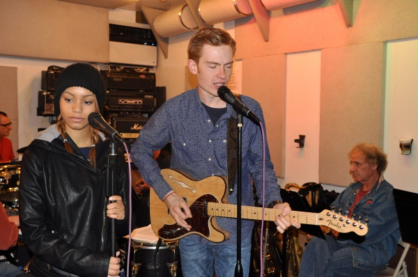 Photo Coverage: Courtney Reed and More Rehearse for Rockers on Broadway Image