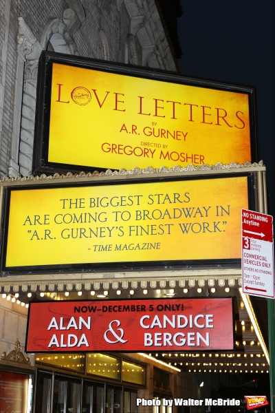 Photo Coverage: Broadway's LOVE LETTERS Welcomes Alan Alda & Candice Bergen! Image