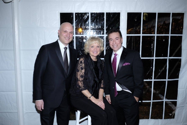 Christine Ebersole with Honorees Steven Katz & Dr. Jeffrey Schor of PM Pediatrics Photo