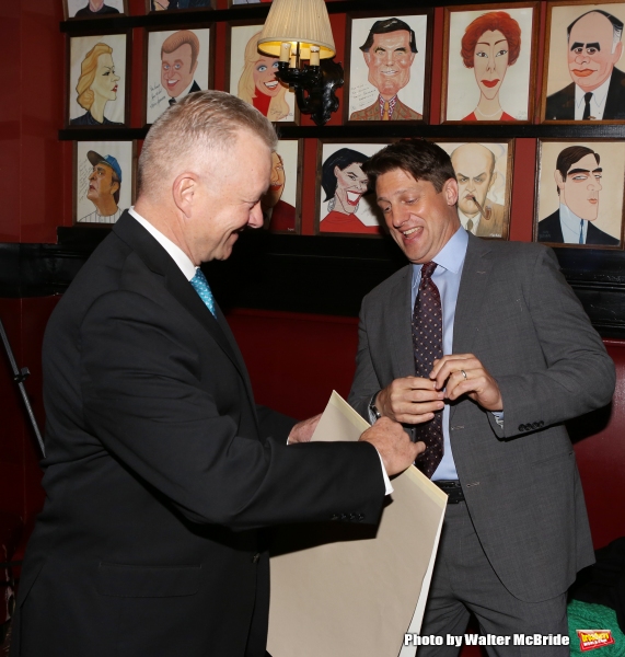 Photo Coverage: Christopher Sieber Gets Honored with  Sardi's Caricature Image