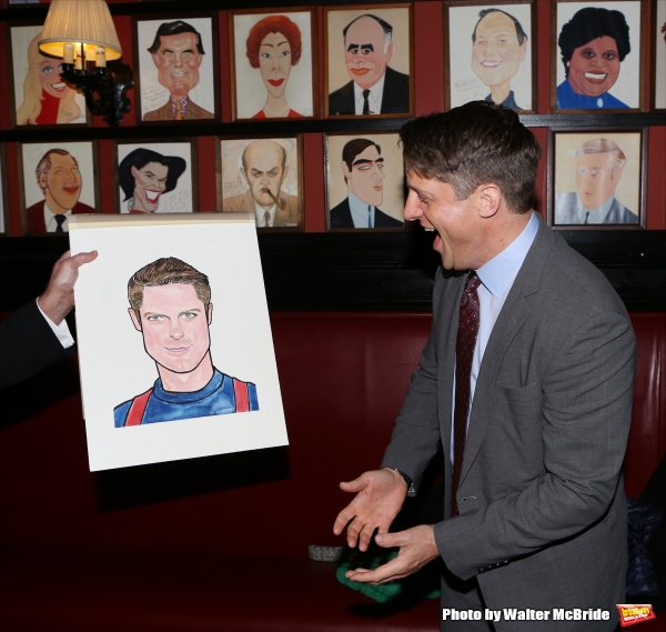 Photo Coverage: Christopher Sieber Gets Honored with  Sardi's Caricature Image