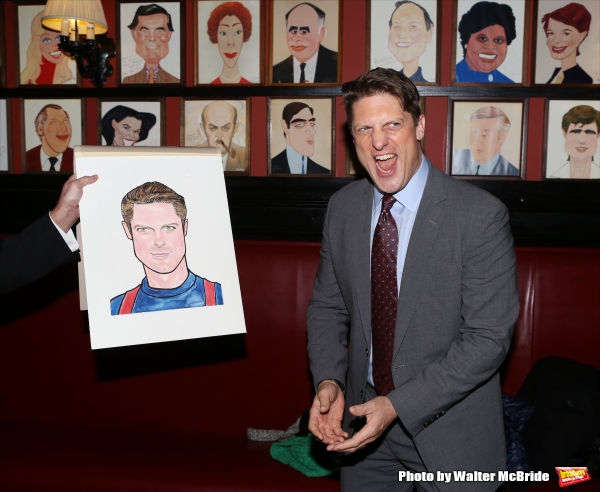 Photo Coverage: Christopher Sieber Gets Honored with  Sardi's Caricature 