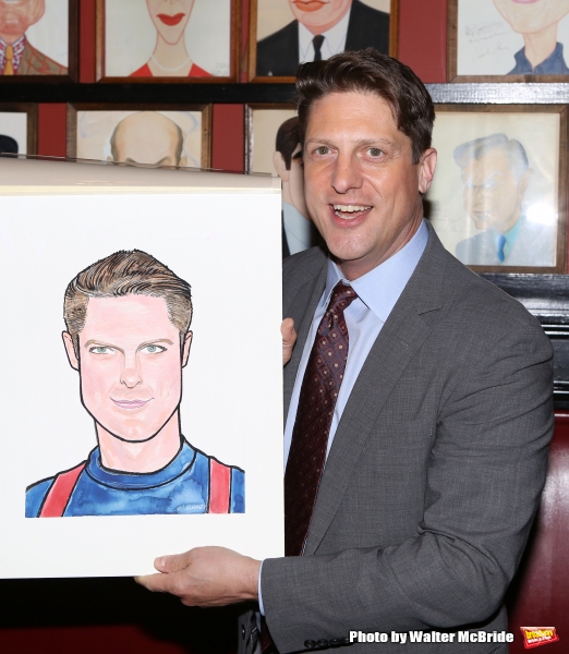 Photo Coverage: Christopher Sieber Gets Honored with  Sardi's Caricature 