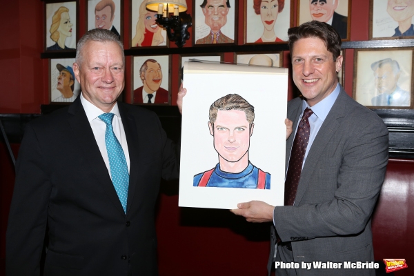 Photo Coverage: Christopher Sieber Gets Honored with  Sardi's Caricature 