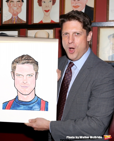 Photo Coverage: Christopher Sieber Gets Honored with  Sardi's Caricature 