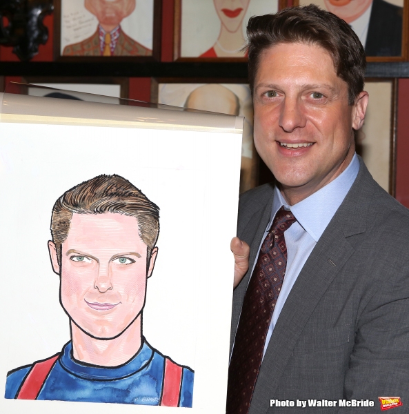 Photo Coverage: Christopher Sieber Gets Honored with  Sardi's Caricature 