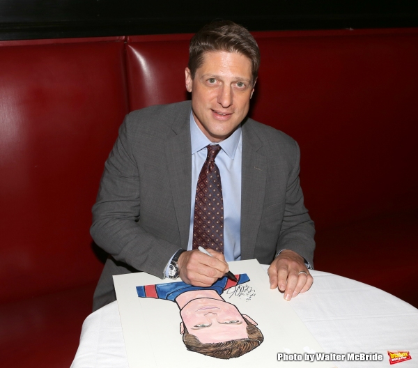 Photo Coverage: Christopher Sieber Gets Honored with  Sardi's Caricature Image