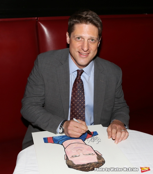 Photo Coverage: Christopher Sieber Gets Honored with  Sardi's Caricature Image