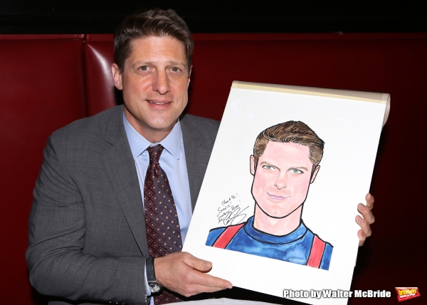 Photo Coverage: Christopher Sieber Gets Honored with  Sardi's Caricature Image