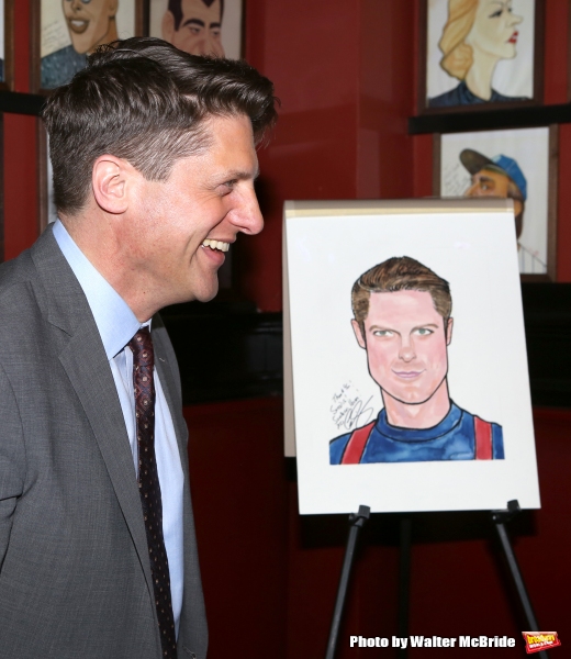 Photo Coverage: Christopher Sieber Gets Honored with  Sardi's Caricature 