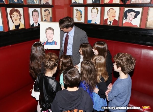 Photo Coverage: Christopher Sieber Gets Honored with  Sardi's Caricature Image