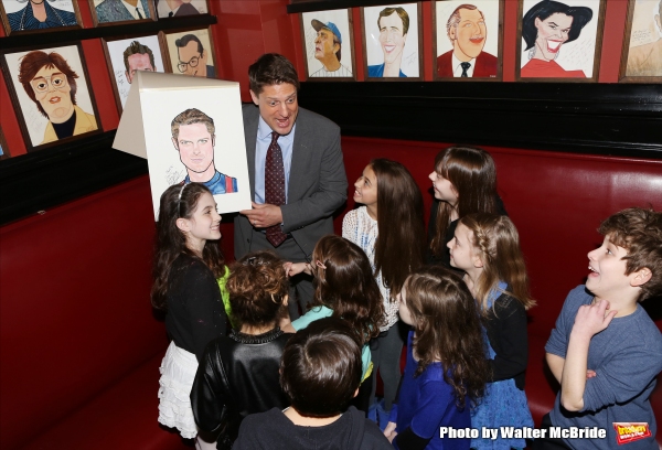 Photo Coverage: Christopher Sieber Gets Honored with  Sardi's Caricature 