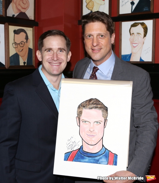 Photo Coverage: Christopher Sieber Gets Honored with  Sardi's Caricature 