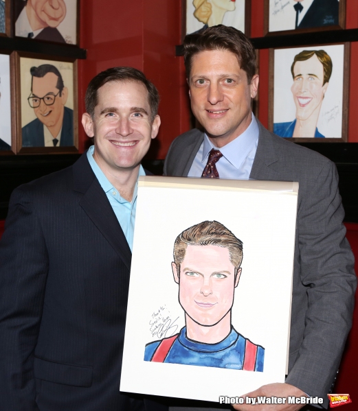 Photo Coverage: Christopher Sieber Gets Honored with  Sardi's Caricature Image