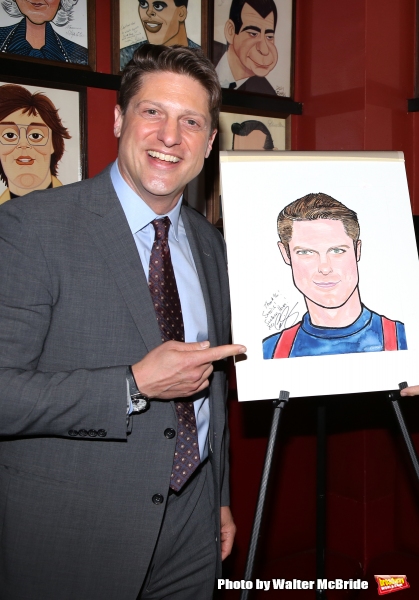 Photo Coverage: Christopher Sieber Gets Honored with  Sardi's Caricature 