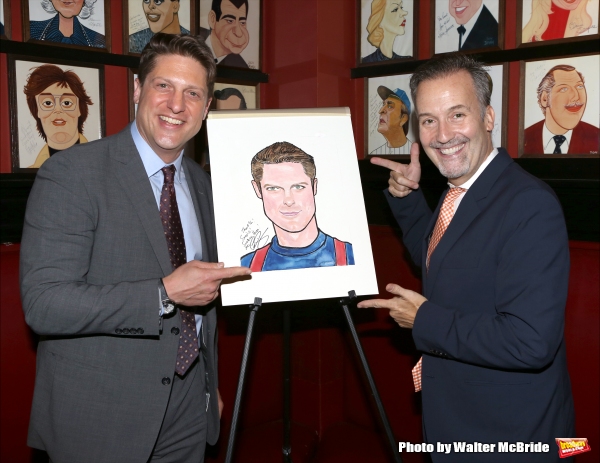 Photo Coverage: Christopher Sieber Gets Honored with  Sardi's Caricature Image