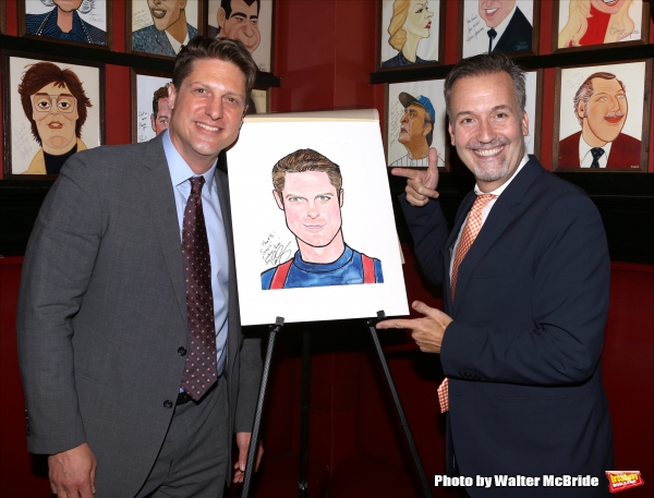 Photo Coverage: Christopher Sieber Gets Honored with  Sardi's Caricature Image
