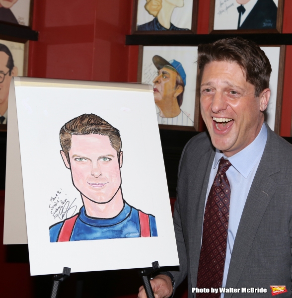 Photo Coverage: Christopher Sieber Gets Honored with  Sardi's Caricature Image
