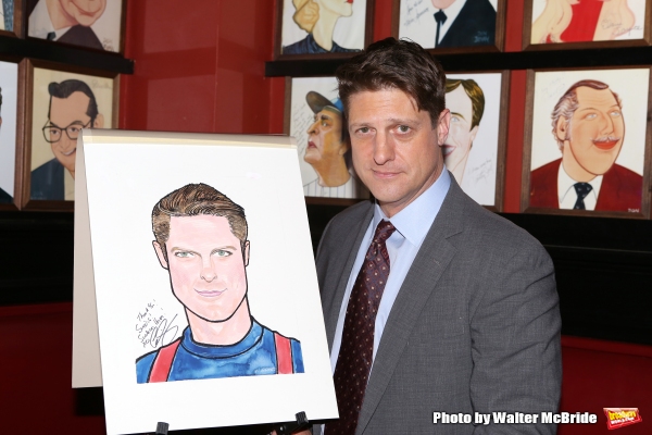 Photo Coverage: Christopher Sieber Gets Honored with  Sardi's Caricature 