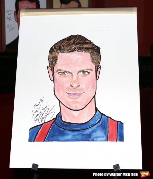 Photo Coverage: Christopher Sieber Gets Honored with  Sardi's Caricature Image