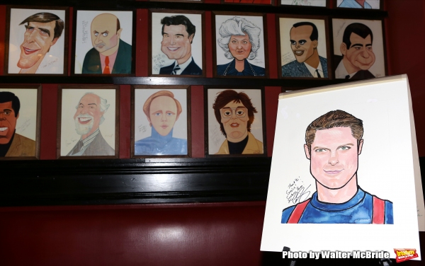 Photo Coverage: Christopher Sieber Gets Honored with  Sardi's Caricature 