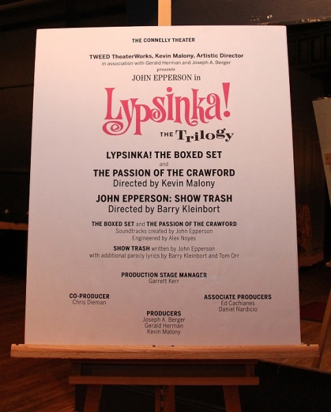 Photo Flash: LYPSINKA! THE TRILOGY Celebrates Opening Night Image