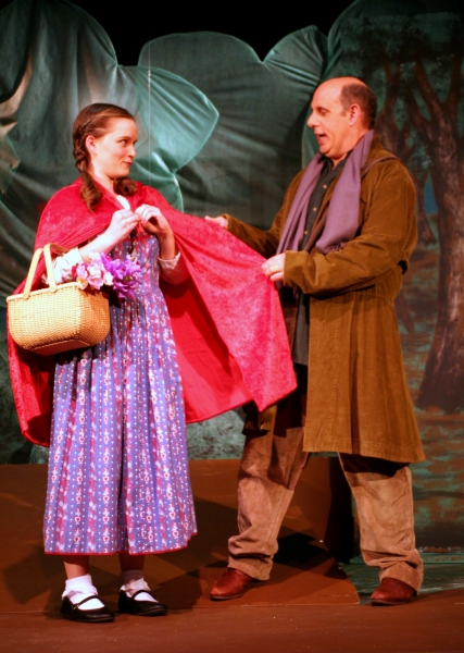 The Baker attempts to get Little Red Ridinghood''s cape for the Witch. (from left: Ca Photo